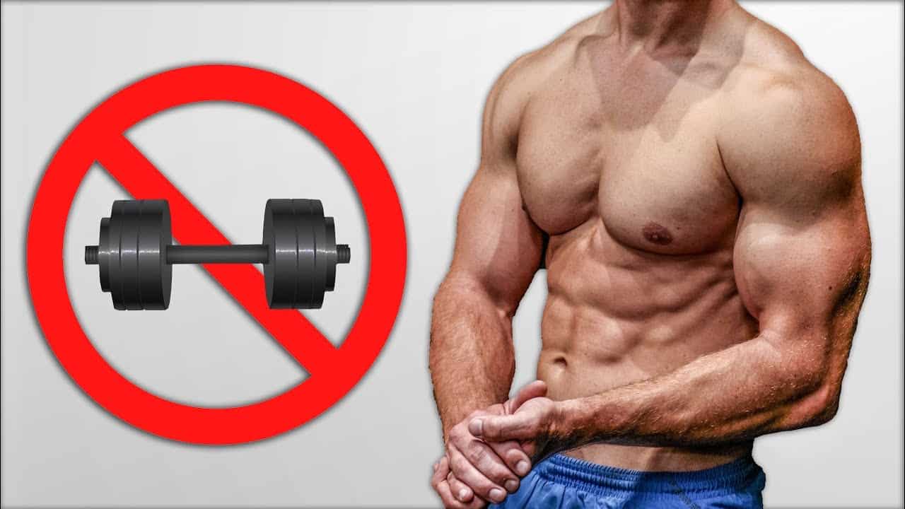 No weight chest workout